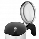 Гейзерная кофеварка 300 мл на 6 порций (нержавеющая сталь)