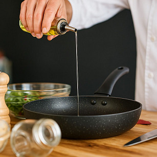 Сковорода для жарки JILL 26x5,5см (алюминий)