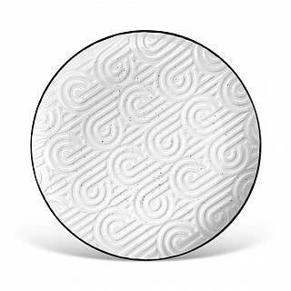 Тарелка ART DECO 21см (фарфор) Тарелка ART DECO 21см (фарфор)