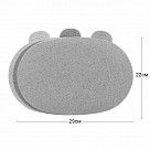 Набор из 3 разделочных досок 29x22 см (пластик)