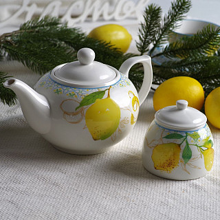 Заварочный чайник CAPRI 1,25л (фарфор)