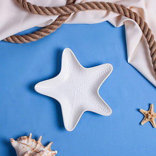 Блюдо SEA SHELL 20см (фарфор) Блюдо SEA SHELL 20см (фарфор)