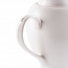 Чайник заварочный ALEKSA 1,1л, цвет белый (фарфор)