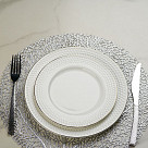 Тарелки 20 см / 2 шт (костяной фарфор) Noemi