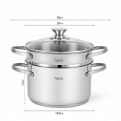 Кастрюля с пароваркой 20 см / 3,6 л Willow