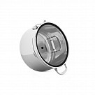 Кастрюля IRON ELEGANCE 24х15 см / 6,3 л со стеклянной крышкой (нер