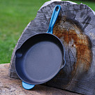 Сковорода для жарки 26x4,5см с вспомогательной ручкой (эмалированны