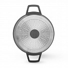 Кастрюля FILOMENA 28x13,5см / 5,7л со стеклянной крышкой (алюминий