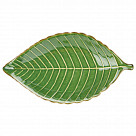 Блюдо глубокое GREEN 31X16X4.2 CM (керамика)