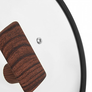 Сотейник FILOMENA  28x7,5см / 3,5л со стеклянной крышкой (алюминий