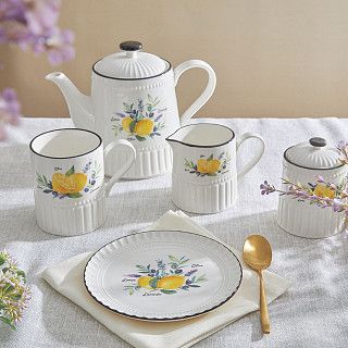 Набор из 2 тарелок PROVENCE 16 см (фарфор)