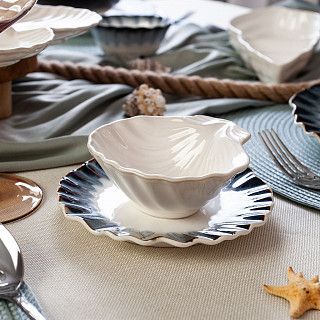 Миска SEA SHELL 12см (фарфор) Миска SEA SHELL 12см (фарфор)