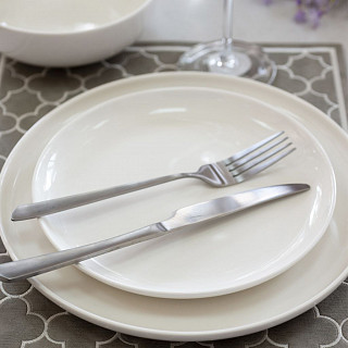 Набор столовой посуды 6 предметов (2 персоны), фарфор Horeca арт.6359