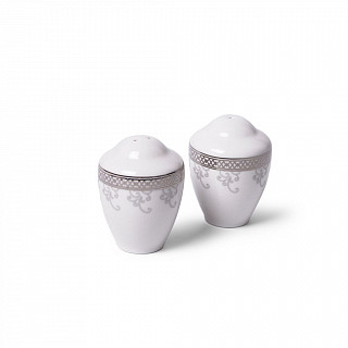 Солонка PLATINA, цвет белый (фарфор)