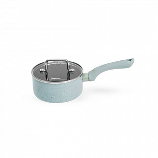 Ковш MINI CHEF 14x6,5cм / 0,95л с крышкой (алюминий) Ковш MINI CHEF 14x6,5cм / 0,95л с крышкой (алюминий)