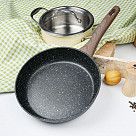 Сковорода для жарки GRANDEE STONE 26x5,8 см (алюминий)