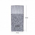 Подставка для хранения ножей 11x11x23см, цвет ГРАФИТ (пластик)