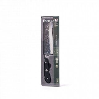 Нож HATTORI Сантоку 13см hammered (420J2 сталь) Нож HATTORI Сантоку 13см hammered (420J2 сталь)