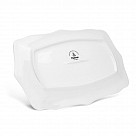 Блюдо CHRISTMAS EVE прямоугольное 28х19см цвет красный (фарфор)