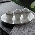 Солонка PLATINA, цвет белый (фарфор)