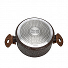 Кастрюля MAGIC BROWN 20x9,8 см / 2,7 л с крышкой (алюминий)