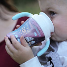 Поильник 240 мл ГОЛУБОЙ (пластик)