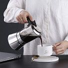 Гейзерная кофеварка 360 мл на 9 порций