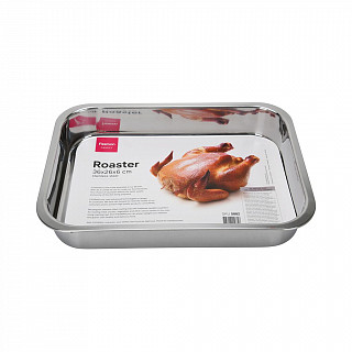 Противень для запекания 36x26x6 см (нерж.сталь)