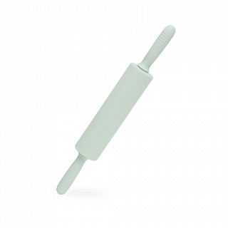 Скалка 39,5x5,5 см, цвет АКВАМАРИН (силикон)