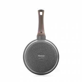 Сковорода для жарки UNIQUE PRO 20x5,9см со стеклянной крышкой (алю