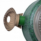 Кастрюля MALACHITE 24x10,9 см / 4,7 л с крышкой (алюминий)