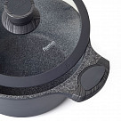 Кастрюля PRESTIGE 20x9,5 см / 2.4 л с крышкой (алюминий)