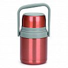 Термос для еды 1000 мл, цвет оранжевый (нерж.сталь)