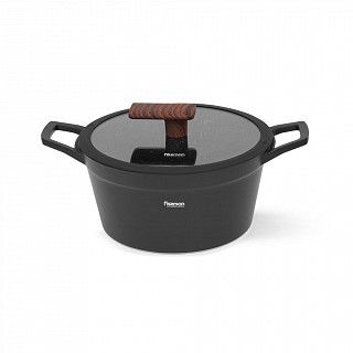 Кастрюля FILOMENA 24x12см / 3,9л со стеклянной крышкой (алюминий)