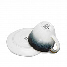 Набор из 2 чашек GALACTICA  230 мл с блюдцами (фарфор)