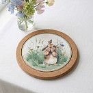 Подставка под горячее 20см (доломит)