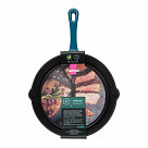 Сковорода для жарки 24x4,5см (эмалированный чугун)