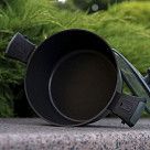 Кастрюля BRILLIANT 20x10см / 2,6л со съемными ручками (алюминий)