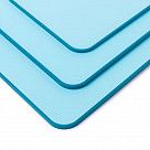 Набор из 3 разделочных досок 41х28см,36х24см,31х20см цвет синий (пл